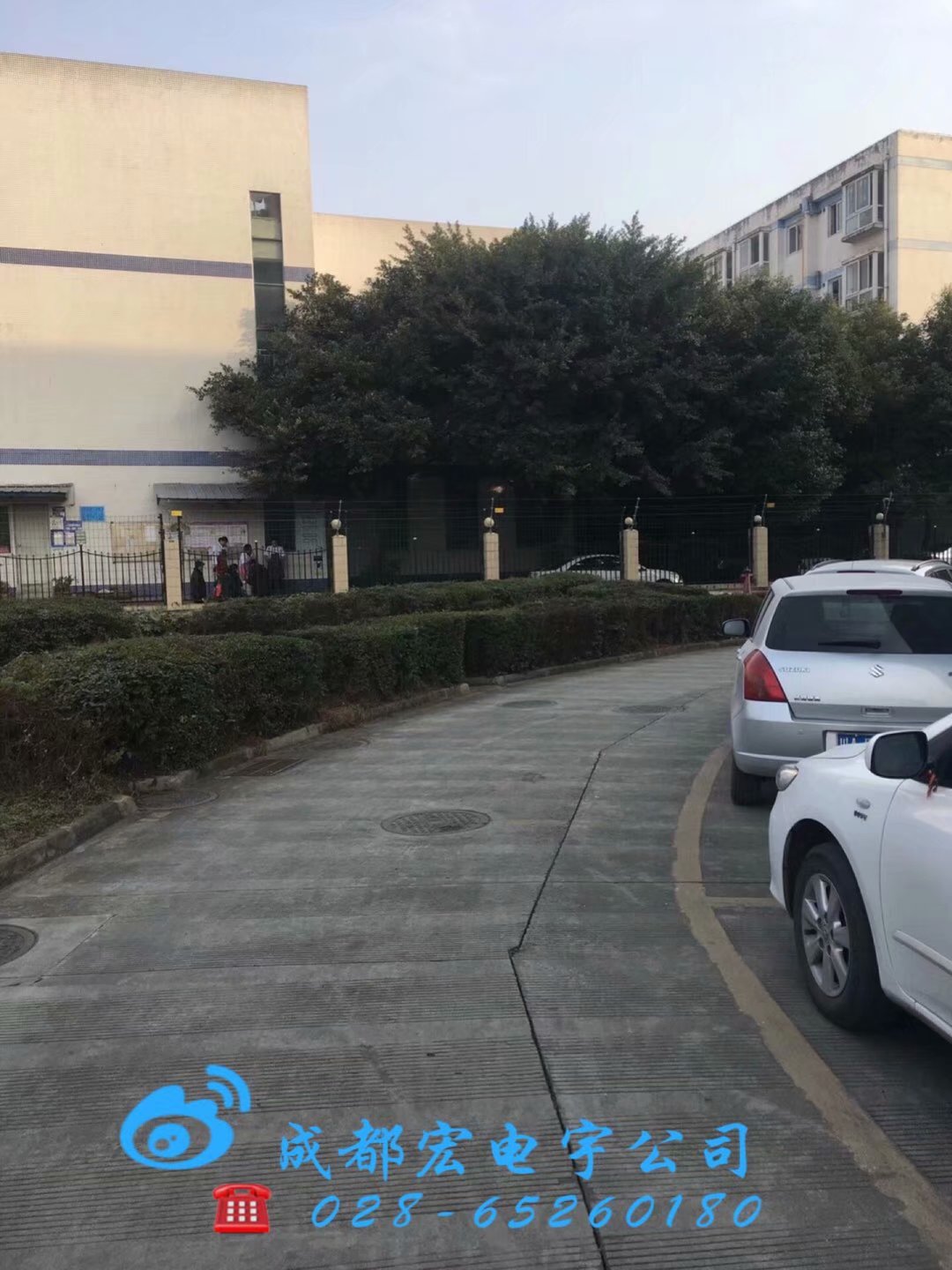 成都少城社區(qū)24個(gè)小區(qū)電子圍欄項(xiàng)目